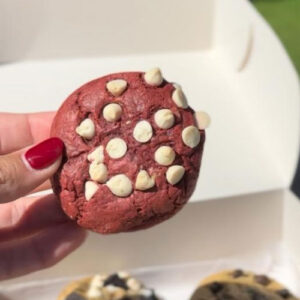 Red Velvet con chocolate blanco